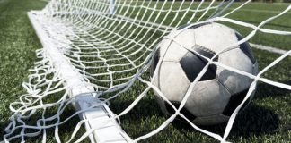 Why Germany no longer makes the cut as the Baller League suspends market Goal in the back of net in soccer game. Representing the Baller league withdrawing from Germany