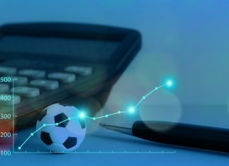 Why sports betting’s back-end is the real goldmine business in football club and soccer team manager, online sport betting concept.