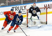 How the NHL skated into prediction markets – and a grey legal zone Nov. 17, 2021 - Sunrise, Florida, USA: Florida Panthers Training Day before game between Florida Panthers and New Jersey Devils at FLA Live Arena.