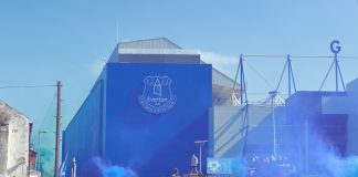 777 Partners $500m fraud case puts multi-club football model under scrutiny LIVERPOOL, ENGLAND - MAY 18: The scenes outside Goodison Park on May 18, 2025, prior to the final ever mens first team game to be played there. Goodison Park had been home to Everton FC since 1892.