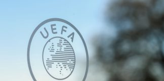 UEFA leans on solidarity narrative as €5.1bn budget reveals post-EURO revenue dip Uefa logo etched into some glass