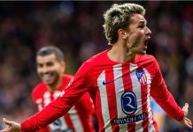 Atletico Madrid celebrates new owner – but did Wanda miss out? Madrid, Spain- December 13, 2023: Champions League match between Atletico de Madrid and Lazio at the Metropolitan Stadium. Atletico victory. Football players. Italian footballers.