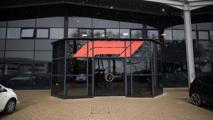 Formula 1's Media and Technology Centre at Biggin Hill.