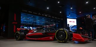 A grandstand view of Lenovo and F1’s race to win a billion fans An F1 car at F1's Media and Technology Centre in Biggin Hill.