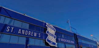 Birmingham City unveils Asian betting deal after unlicensed fiasco Birmingham, West Midlands, UK - 8th August 2025: St Andrews at Knighthead Park is the home stadium of Birmingham City FC in the West Midlands, UK