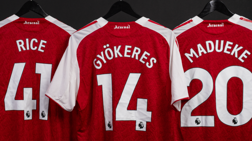 MatchWornShirt Arsenal kits. 