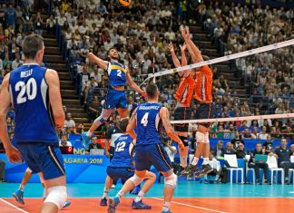 Inside Volleyball World’s 2026 blueprint with CEO Ugo Valensi MILAN, ITALY-SEPTEMBER 24, 2018: Volleyball Men's World Championship Italy and Bulgaria 2018, Italy vs Netherlands, at the Forum indoor arena, in Milan.