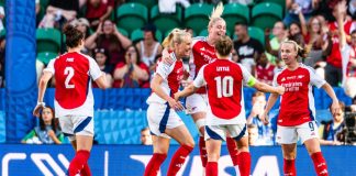Women’s football passes €150m but the growth model is still being written Arsenal women's football team