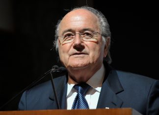 Ex-FIFA President tells fans to ‘stay away’ from US World Cup FIFA president Sepp Blatter is seen in Dubai UAE on April 28, 2010.