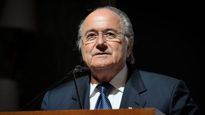 FIFA president Sepp Blatter is seen in Dubai UAE on April 28, 2010.