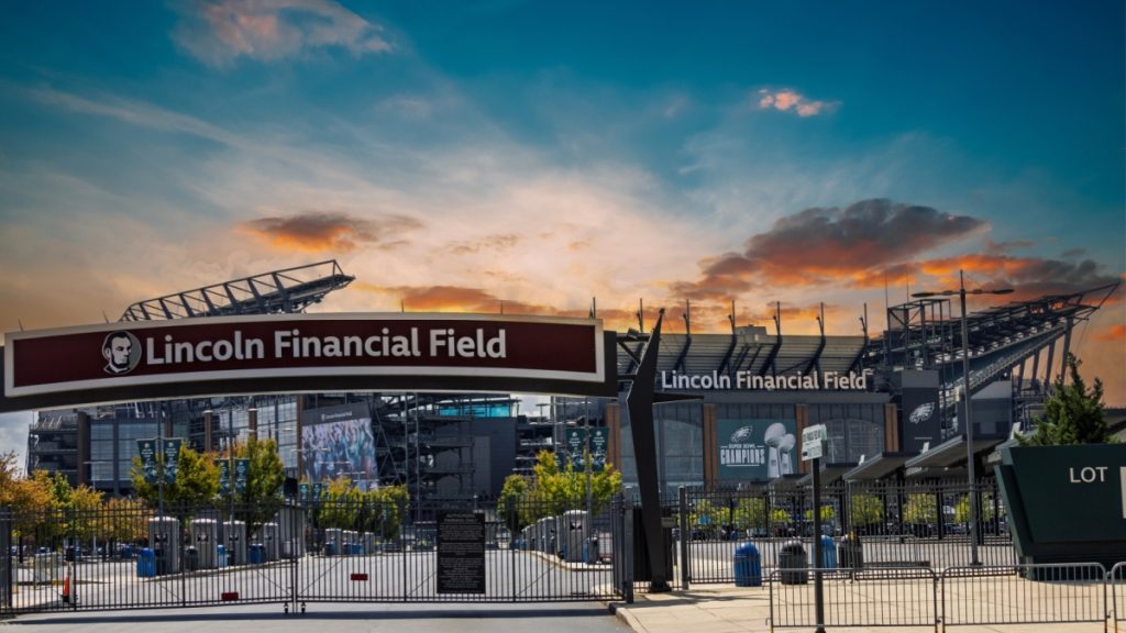 Philadelphia Pennsylvania USA - 8 28 2025: Lincoln Financial Field home of the Philadelphia Eagles and the Temple Owls football team in Philadelphia Pennsylvania USA.