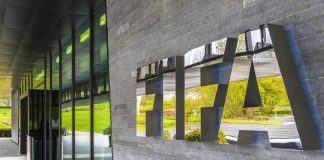 Former Liverpool CEO tells FIFA to ‘sort out’ ticket prices Zurich, Switzerland - May 2017: at the entrance to FIFA Headquarters