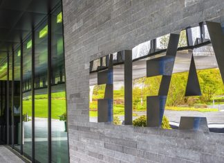 Meet FIFA’s new prediction partner that’s yet to launch Zurich, Switzerland - May 2017: at the entrance to FIFA Headquarters