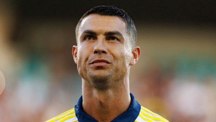 Ronaldo Faro, Portugal - 08 07 2025: Cristiano Ronaldo seen during Friendly game between Al-Nassr Football Club and Rio Ave FC.