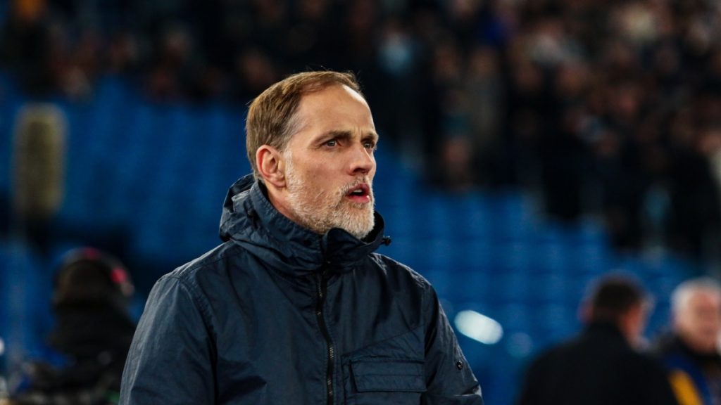 Rome, Italy 14th February 2024: Thomas Tuchel of FC Bayern Munich during the UEFA Champions League 2023-24 football match between SS Lazio and Bayern Munich at the Olimpico Stadium.