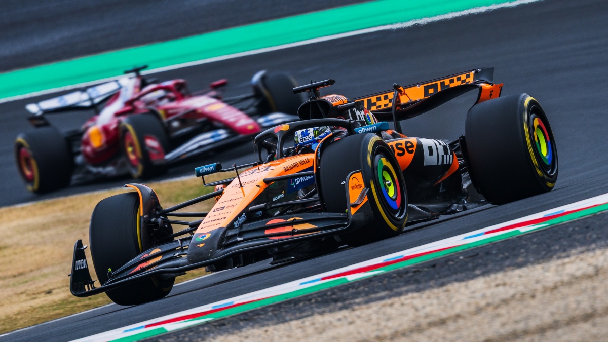 Suzuka Circuit, Mie, Japan. 6.April.2025; Oscar Piastri of Australia and McLaren F1 Team during Formula One Japanese Grand Prix.