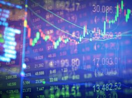 Is CVC’s $8bn value proof the sports market is repricing? Sports financial market screen showing stocks rising and falling.