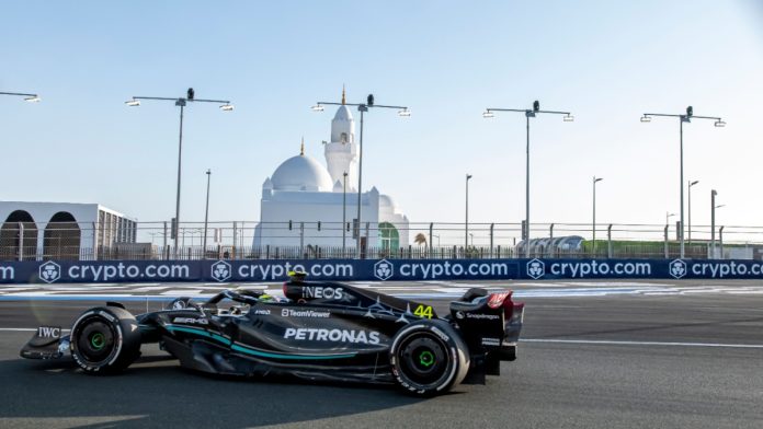 Saudi Arabian grand prix F1 in 2013