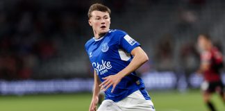 Everton and Fulham first to act on Premier League’s gambling shirt ban
