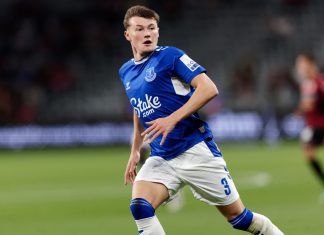 Everton and Fulham first to act on Premier League’s gambling shirt ban