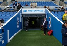 Albion set out ‘built for her’ stadium vision General view of American Express Community Stadium prior to the match between Arsenal and Brighton and Hove Albion in the FAWSL.