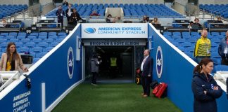 Albion set out ‘built for her’ stadium vision General view of American Express Community Stadium prior to the match between Arsenal and Brighton and Hove Albion in the FAWSL.