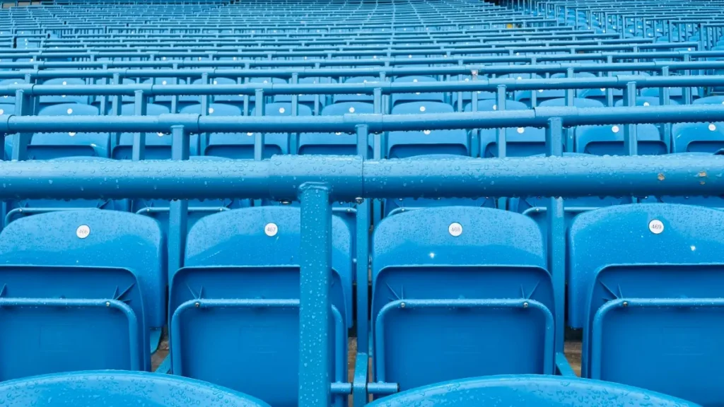 English standing terrace, Manchester City 2023.