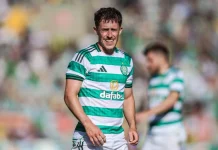Scottish football could lose betting deals under Greens’ plan Cork City FC 1 - Celtic FC 0; James Forrest of Celtic FC.