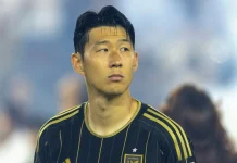 FIFA proposes overseas match rules impacting MLS and USL Los Angeles FC's Son Heung-min #7 stands for national anthem prior to an MLS soccer match against the San Diego FC at BMO Stadium, August 31, 2025 in Los Angeles.