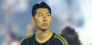 FIFA proposes overseas match rules impacting MLS and USL Los Angeles FC's Son Heung-min #7 stands for national anthem prior to an MLS soccer match against the San Diego FC at BMO Stadium, August 31, 2025 in Los Angeles.