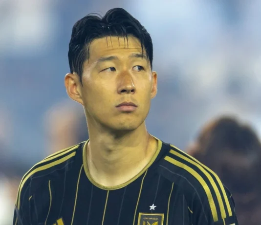 FIFA proposes overseas match rules impacting MLS and USL Los Angeles FC's Son Heung-min #7 stands for national anthem prior to an MLS soccer match against the San Diego FC at BMO Stadium, August 31, 2025 in Los Angeles.