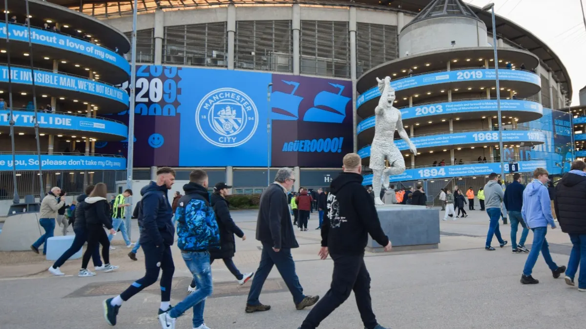 Manchester City's Etihad Stadium Manchester, England