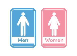 WSU and ADF International threaten legal action over female sport policies Bathroom signs, men and women, symbolising female sport