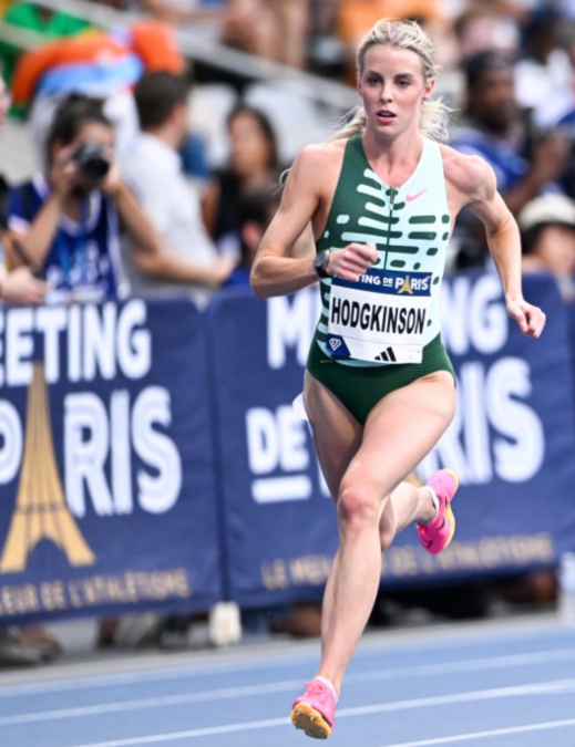 Keely Hodgkinson during the Meeting de Paris Wanda Diamond League 2023 athletics event on June 9, 2023 at Charlety stadium in Paris, France.
