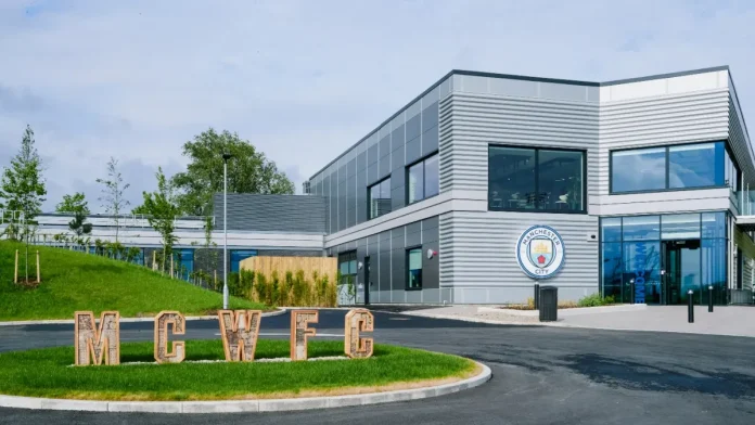 Manchester City Women's training facility.