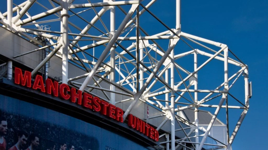 Manchester United's stadium Old Trafford.