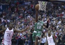 Prosecutors escalate Terry Rozier case with $100k sports bribery charges Image of Terry Rozier from 2017 when he used to play for the Boston Celtics