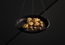The World Cup betting gold rush comes with a warning Close up of a jewellery scale with gold nuggets.