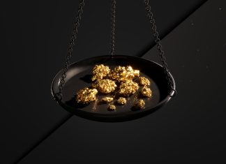 The World Cup betting gold rush comes with a warning Close up of a jewellery scale with gold nuggets.