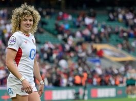 Women’s rugby does not need smaller balls to be entertaining London, United Kingdom. 11 Apr 2026. England's Ellie Kildunne at the Guiness Women's Six Nations - England v Ireland match at Allianz Stadium. Credit: Silvina Brodersohn