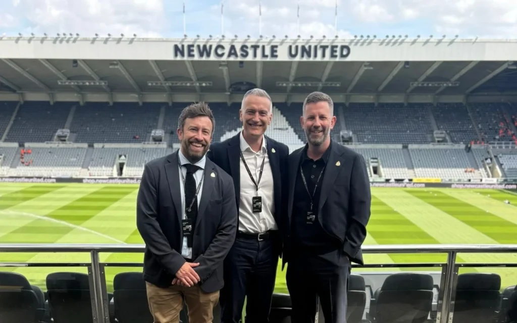 Newcastle United announce three new hires. Image credit: Newcastle United