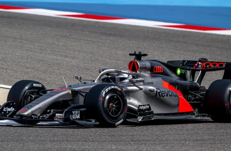 How bp built Audi’s 2026 F1 fuel from the ground up SAKHIR, BAHRAIN - February 12, 2026: Nico Hulkenberg, from Germany competes for Audi Revolut F1 Team, . The build up for the 2026 Formula 1 Winter Testing