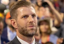 Fake Eric Trump texts reveal UFC AI integrity gaps July 15, 2024: Eric Trump at the Republican National Convention