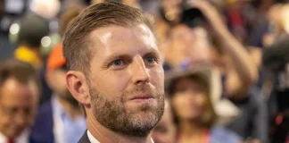 Fake Eric Trump texts reveal UFC AI integrity gaps July 15, 2024: Eric Trump at the Republican National Convention