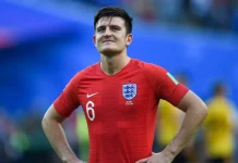 Harry Maguire linked to allegedly misleading Kingshot ads Harry Maguire of England after the Russia 2018 World Cup play-off for third place football match between Belgium and England.