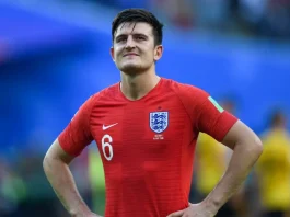 Harry Maguire linked to allegedly misleading Kingshot ads Harry Maguire of England after the Russia 2018 World Cup play-off for third place football match between Belgium and England.