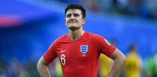 Harry Maguire linked to allegedly misleading Kingshot ads Harry Maguire of England after the Russia 2018 World Cup play-off for third place football match between Belgium and England.