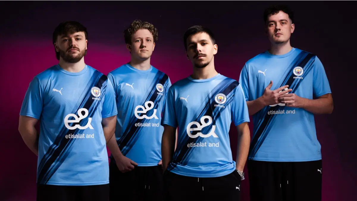 Man City esports team for Rocket League.