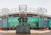 Man Utd clear major land block for 100,000‑seater stadium A multi image panorama of the United Trinity statue featuring Manchester United legends George Best, Denis Law and Sir Bobby Charlton pictured at Old Trafford stadium in Manchester
