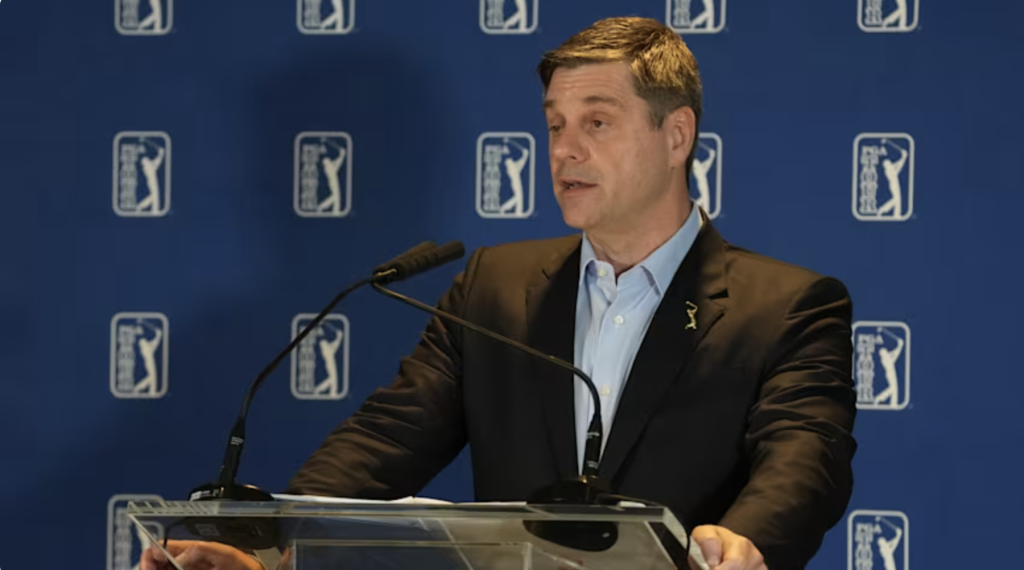 Brian Rolapp will become the next commissioner of the PGA TOUR effective Jan. 1 2027. (Ben Jared/PGA TOUR)